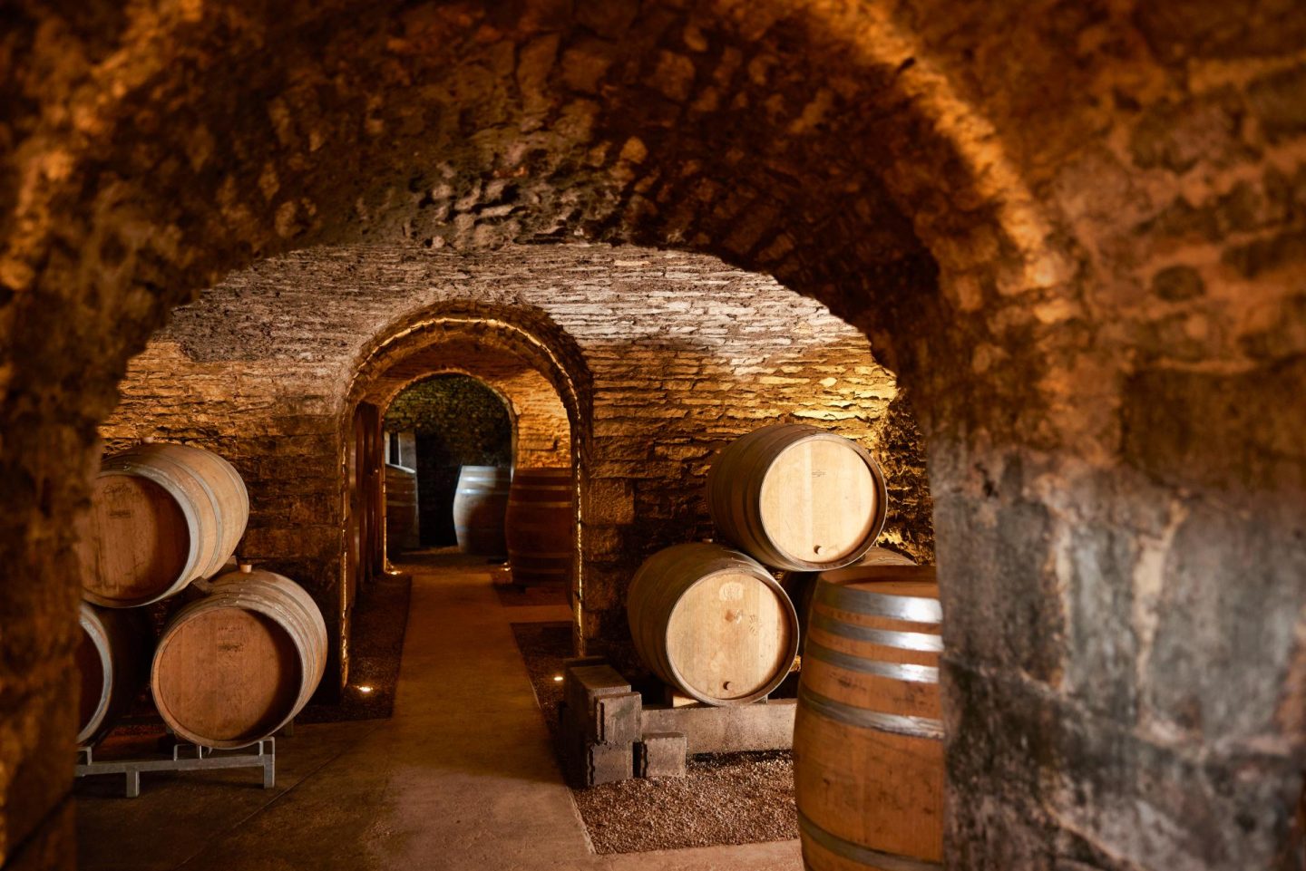 la cave à vin de Prosper Maufoux