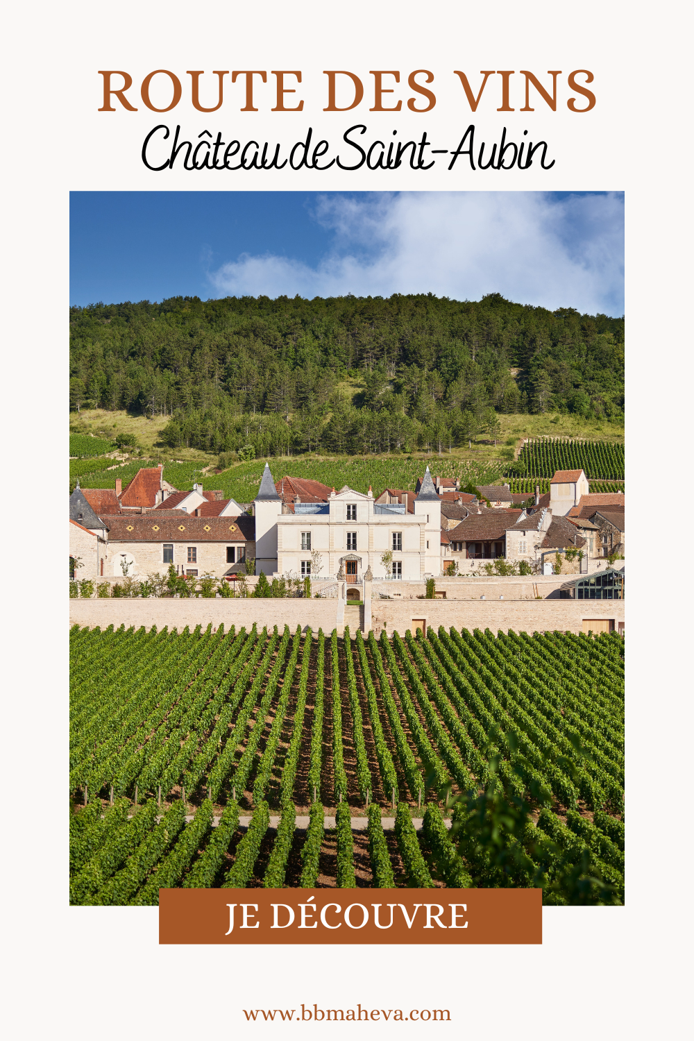 château de saint aubin route des vins bourgogne