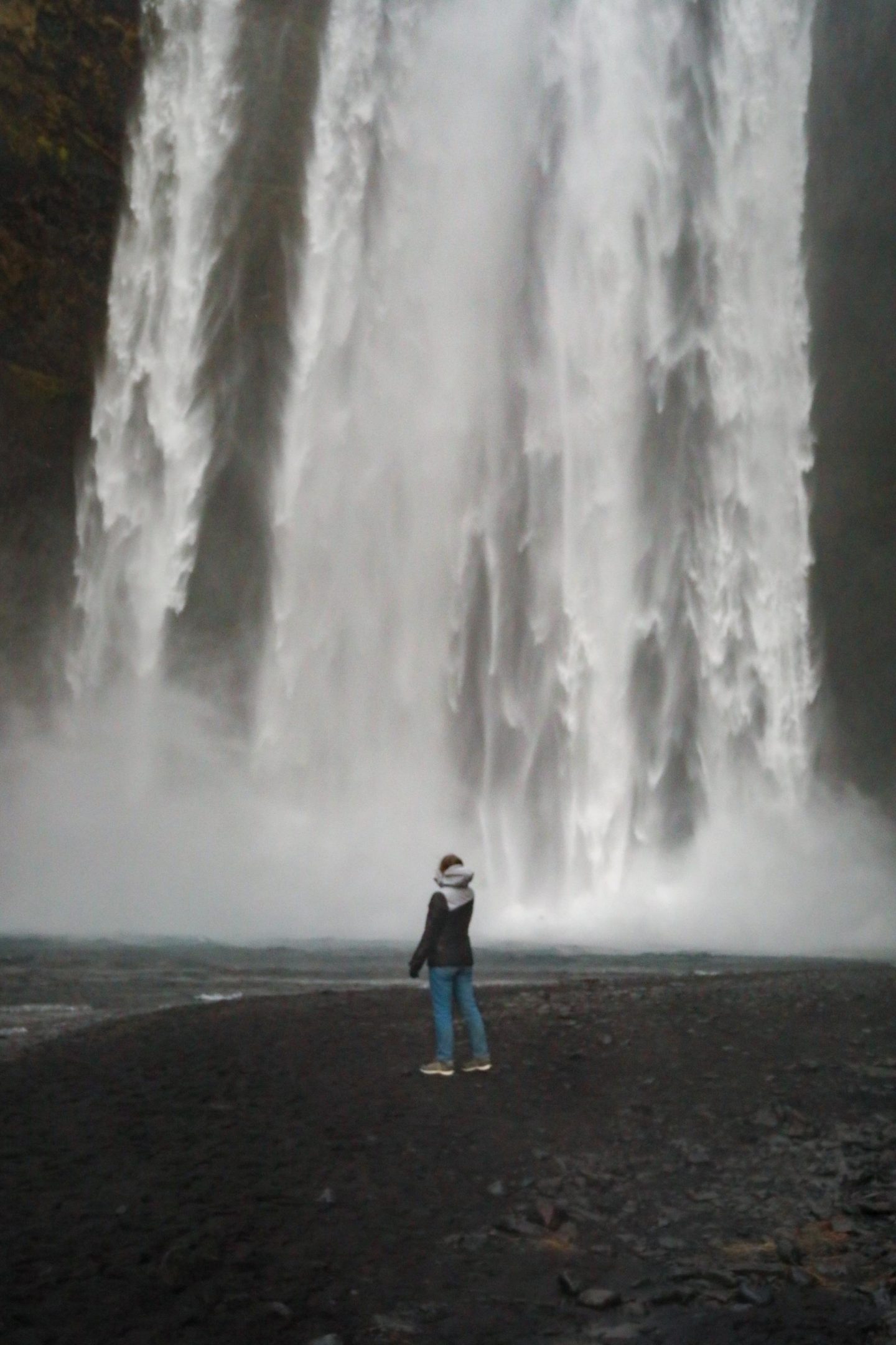 La cascade Skógafoss en islande