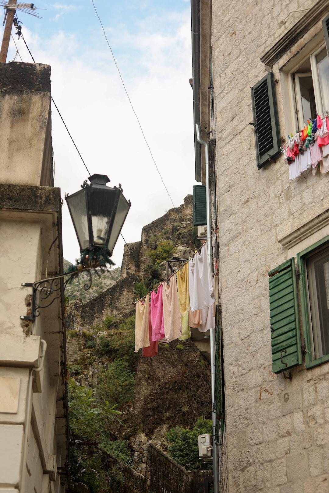 Les ruelles de Kotor au Monténégro