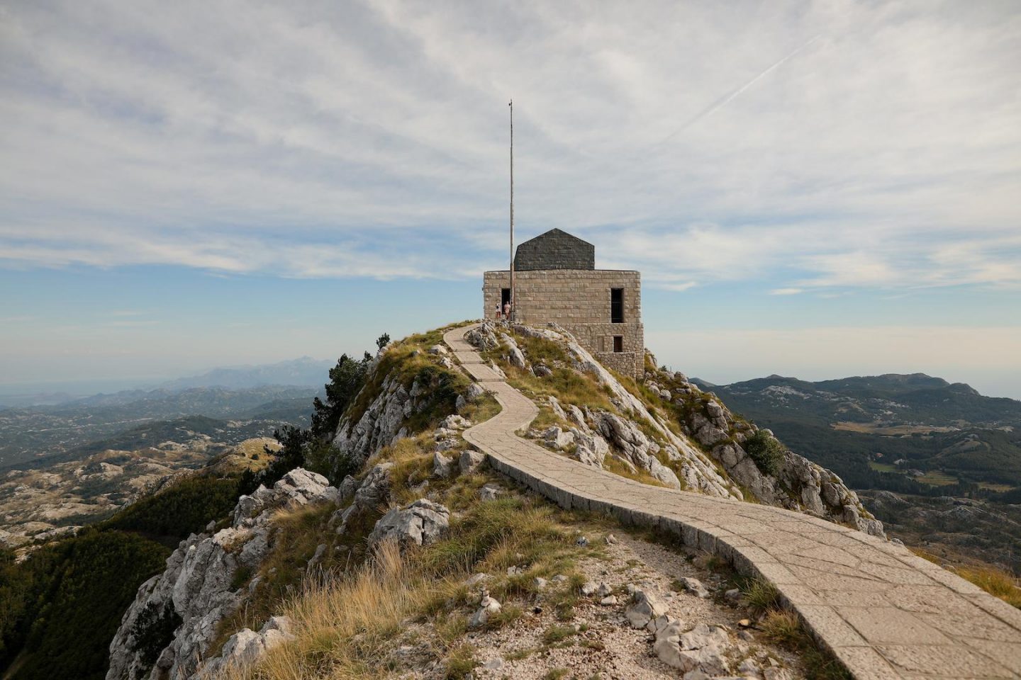 Le mausolée Njegoš au Mont Lovcen